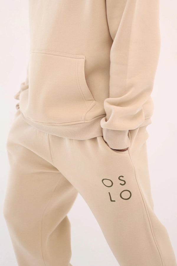 Beige Sweatpants